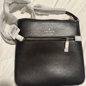 Kate Spade Elegant Black Crossbody Bag